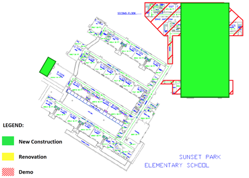 proposed modifications to sunset park center for accelerated studies 